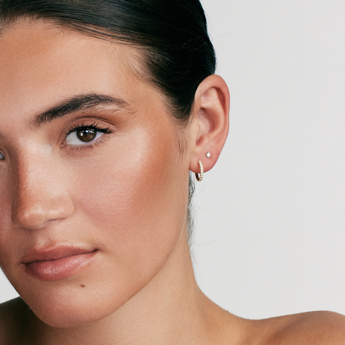 Diamant Hoops