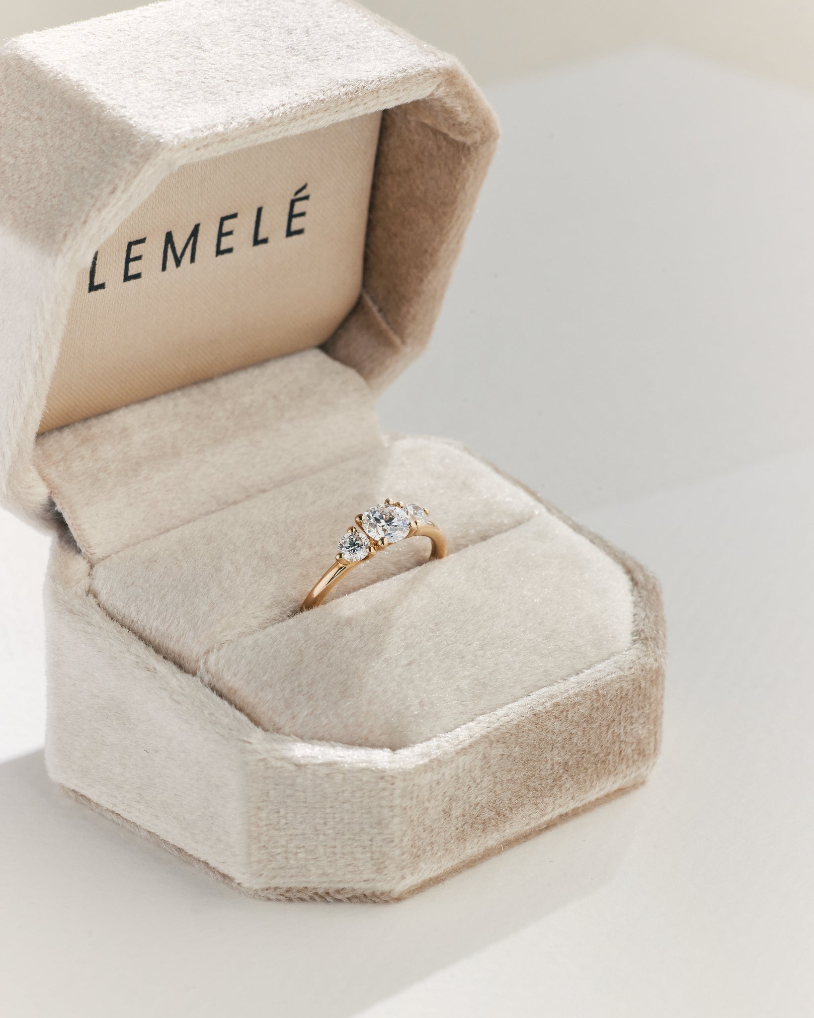 Selma Diamantring | Rund