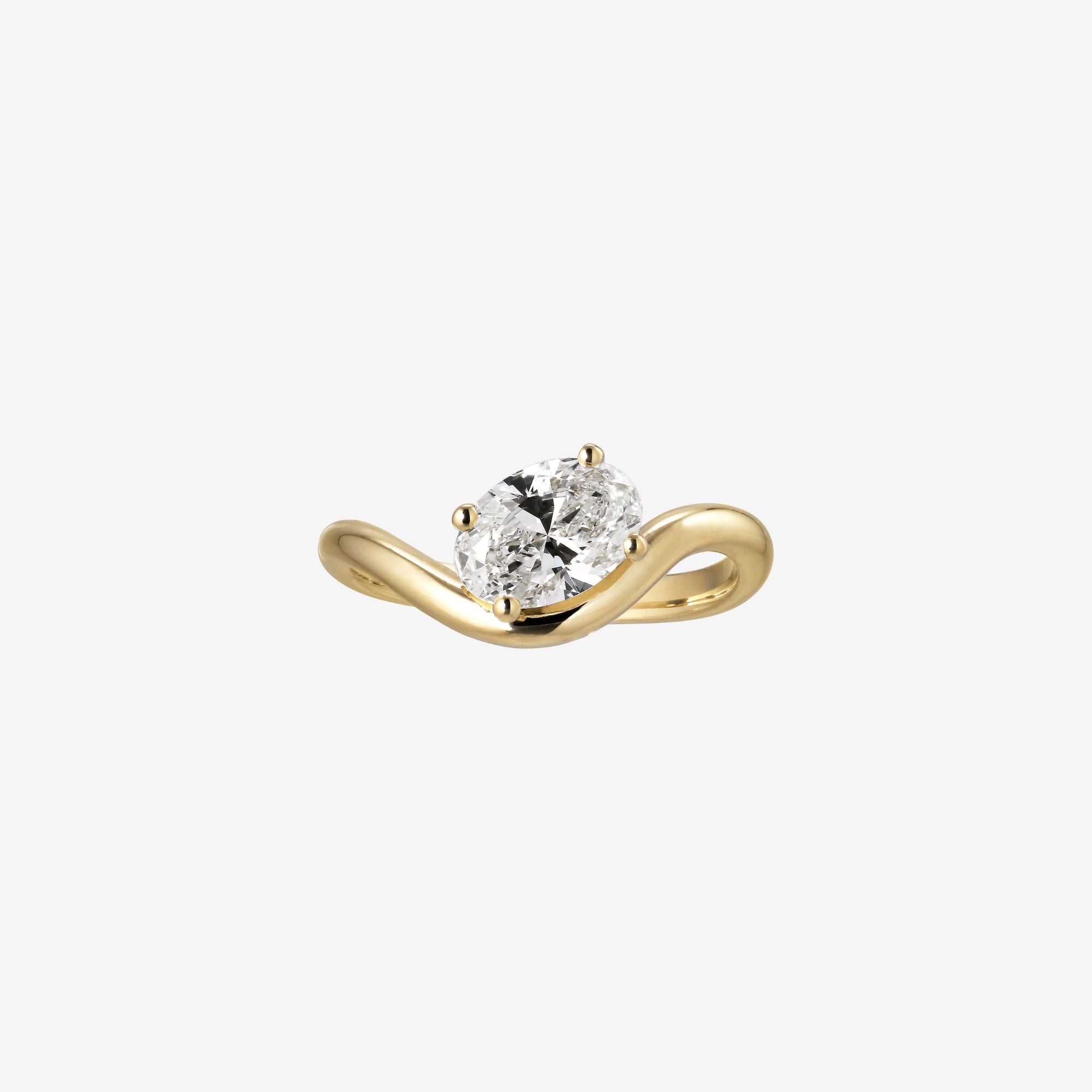 Luna Diamantring | Oval