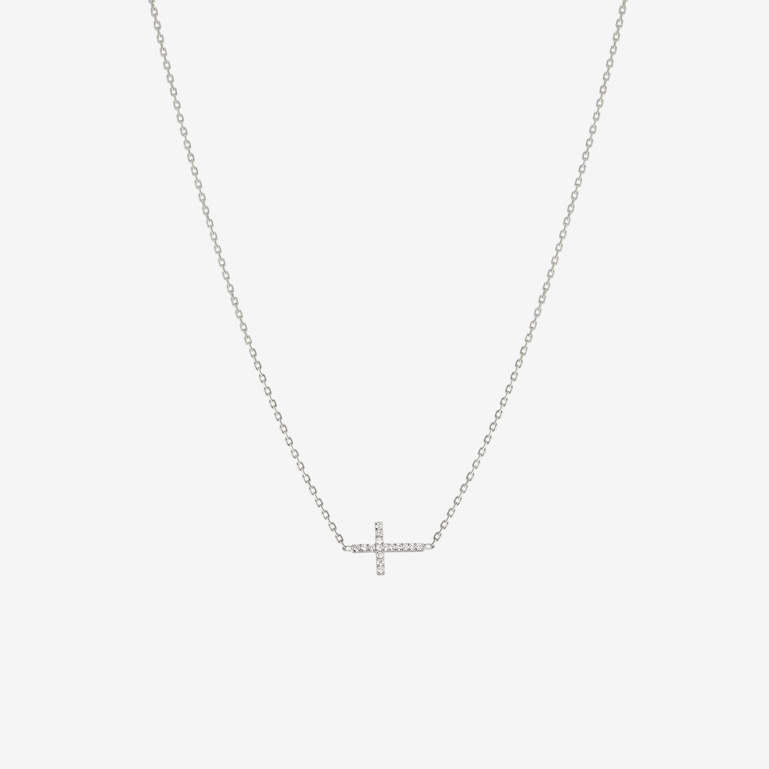 Diamantkors Halskæde