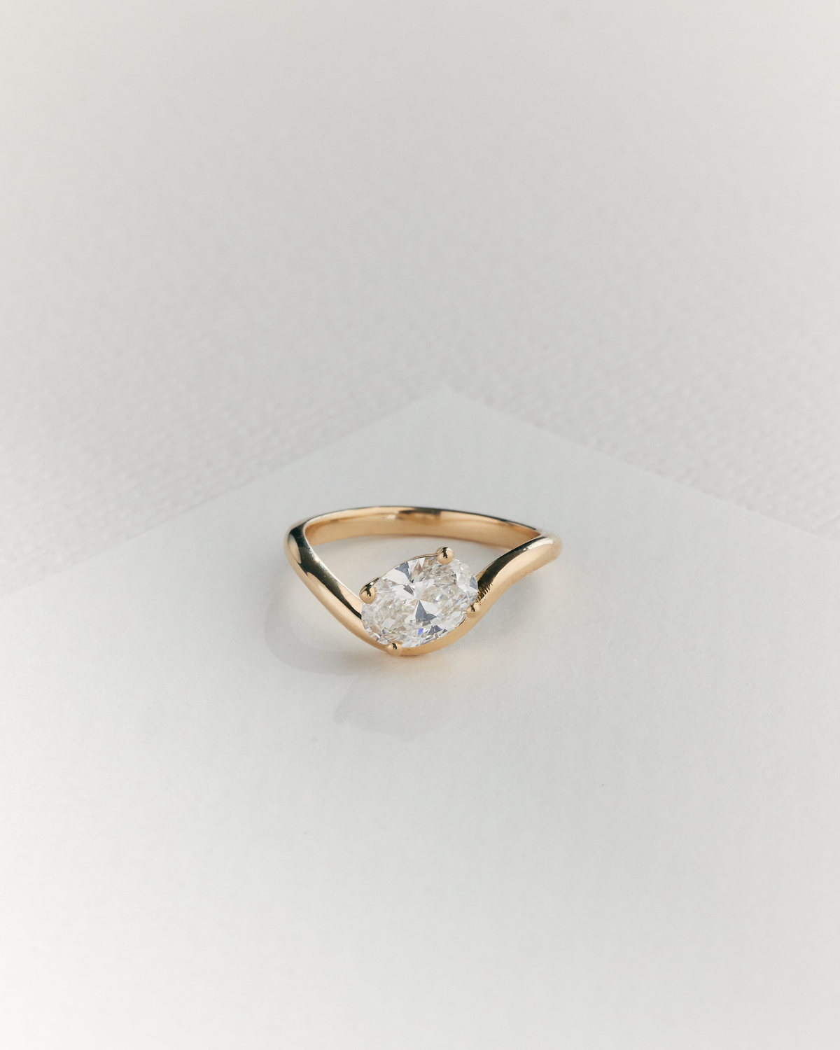 Luna Diamantring | Oval
