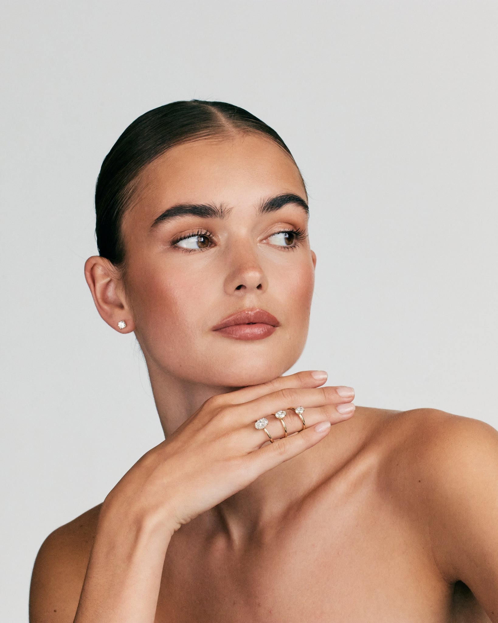 Mila Diamantring | Oval