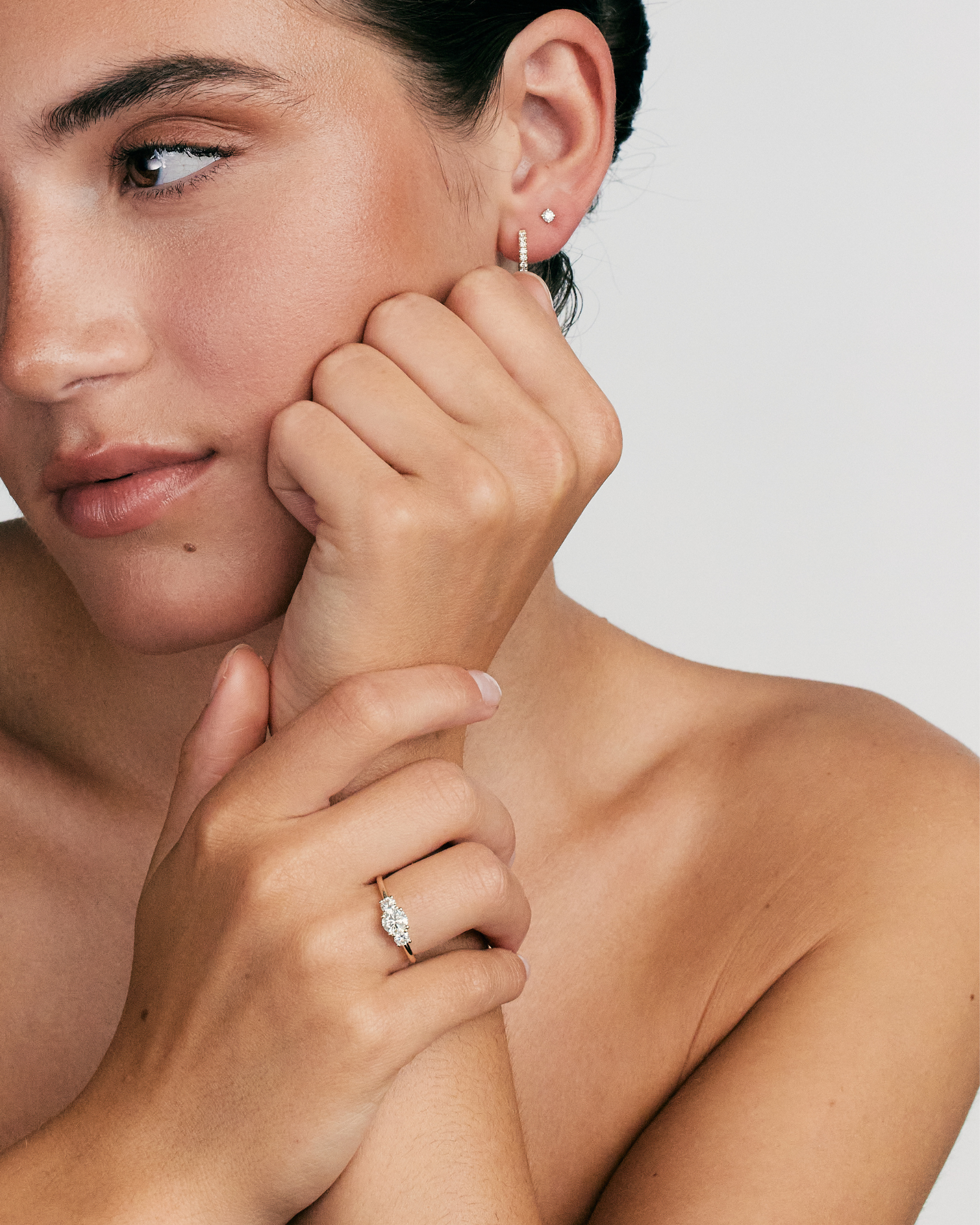 Viola Diamantring | Rund