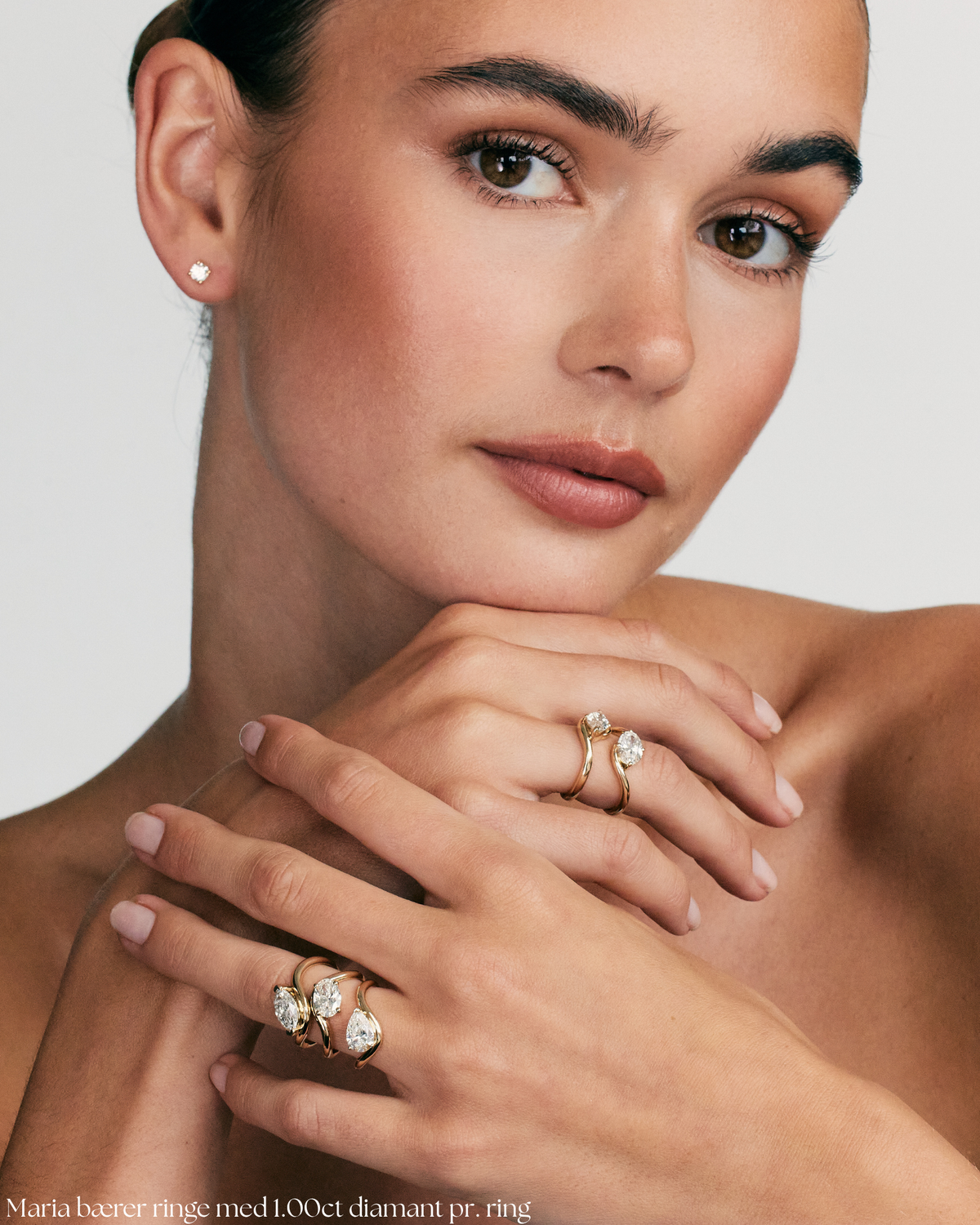 Nora forlovelsesring | Marquise diamant