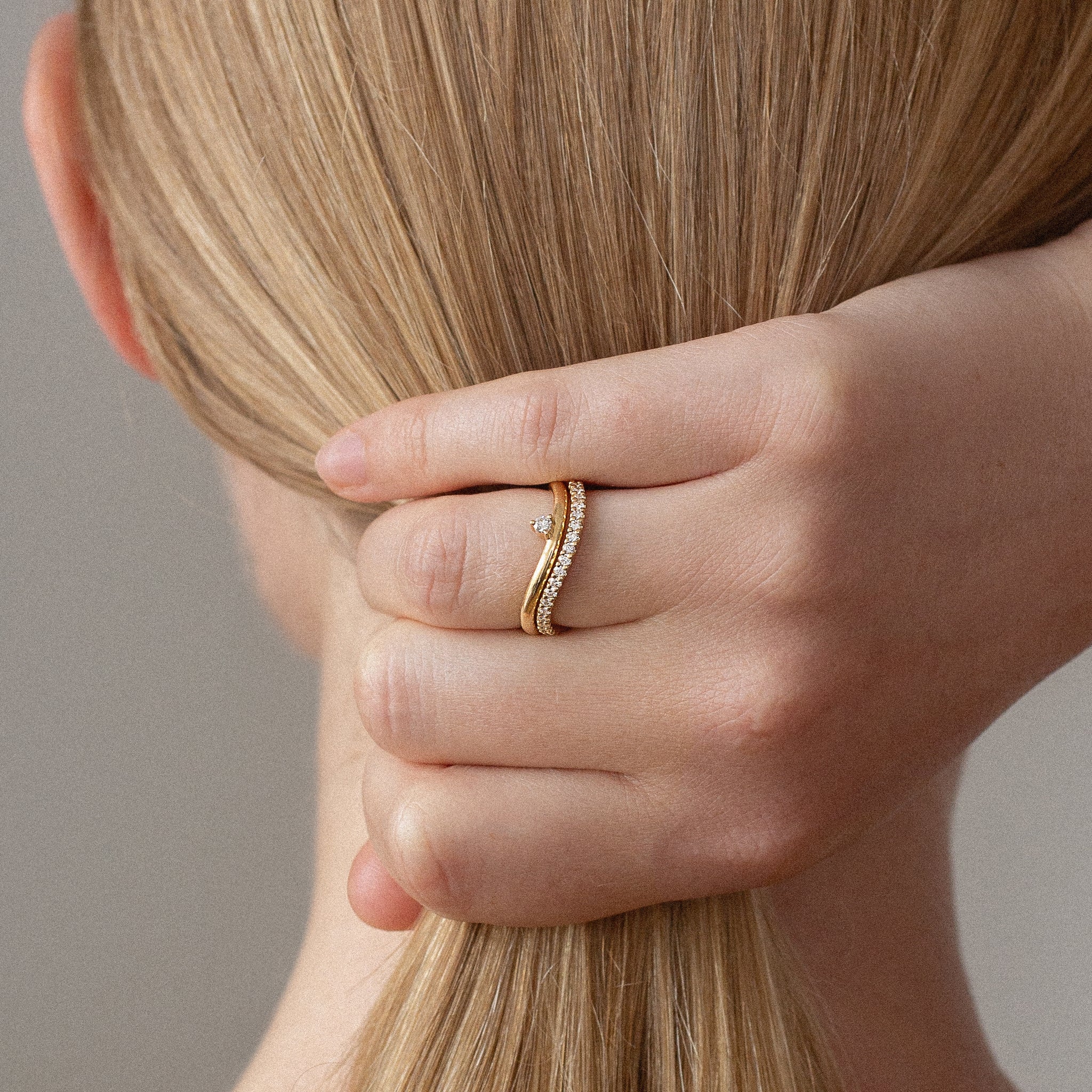 Wave Stacking Ring | No. 2