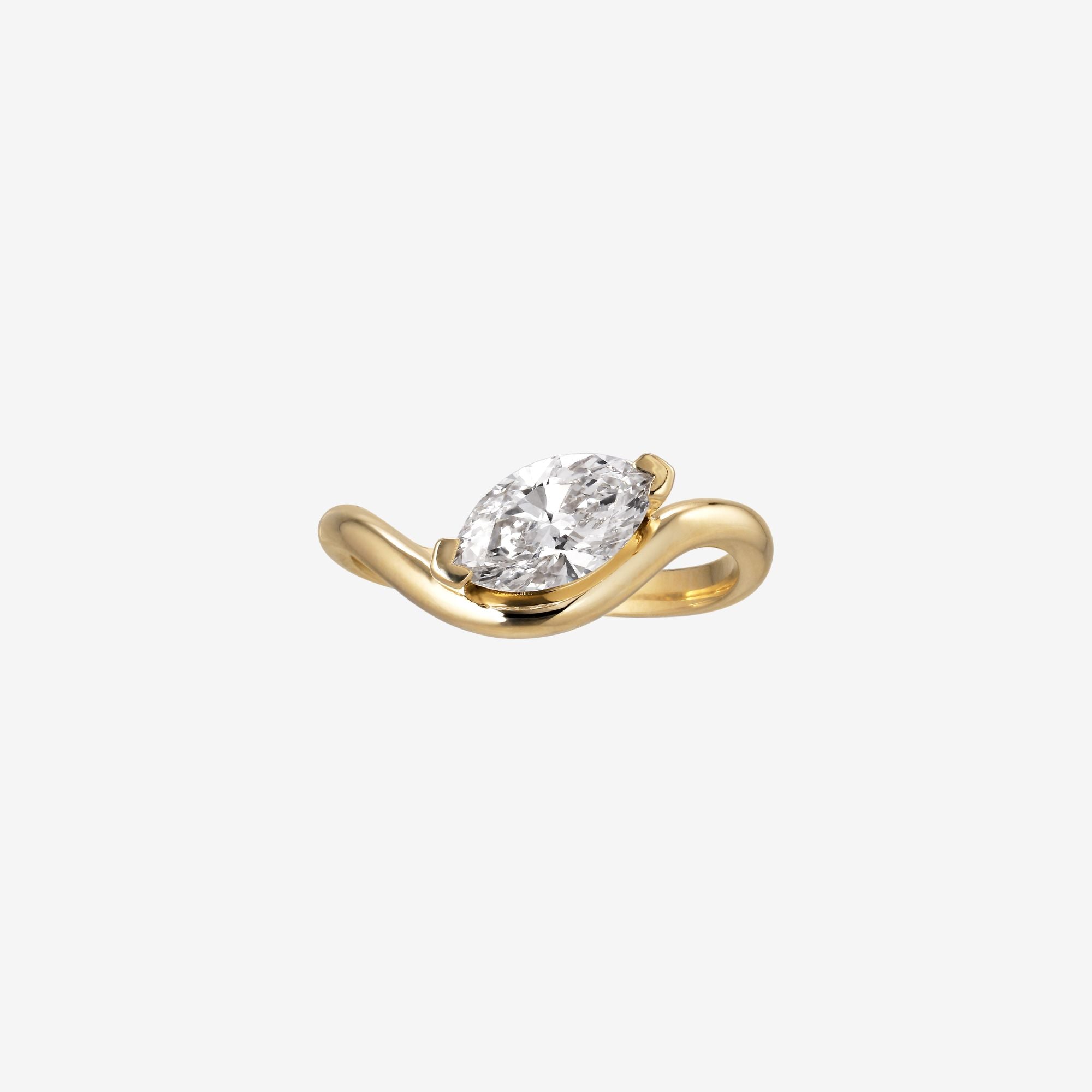 Luna Diamantring | Marquise