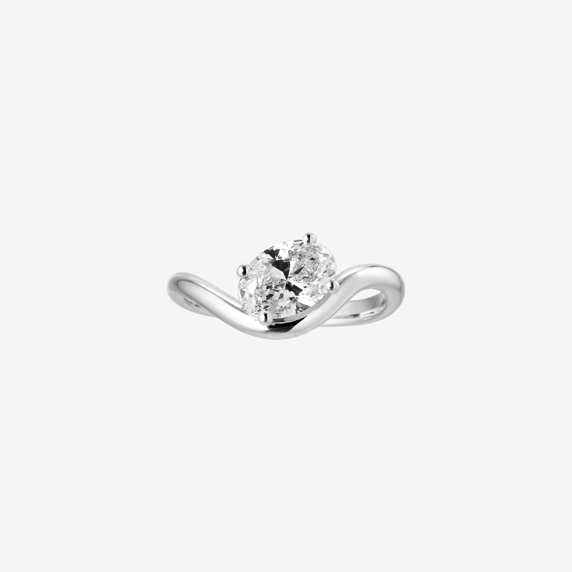 Luna Diamantring | Oval