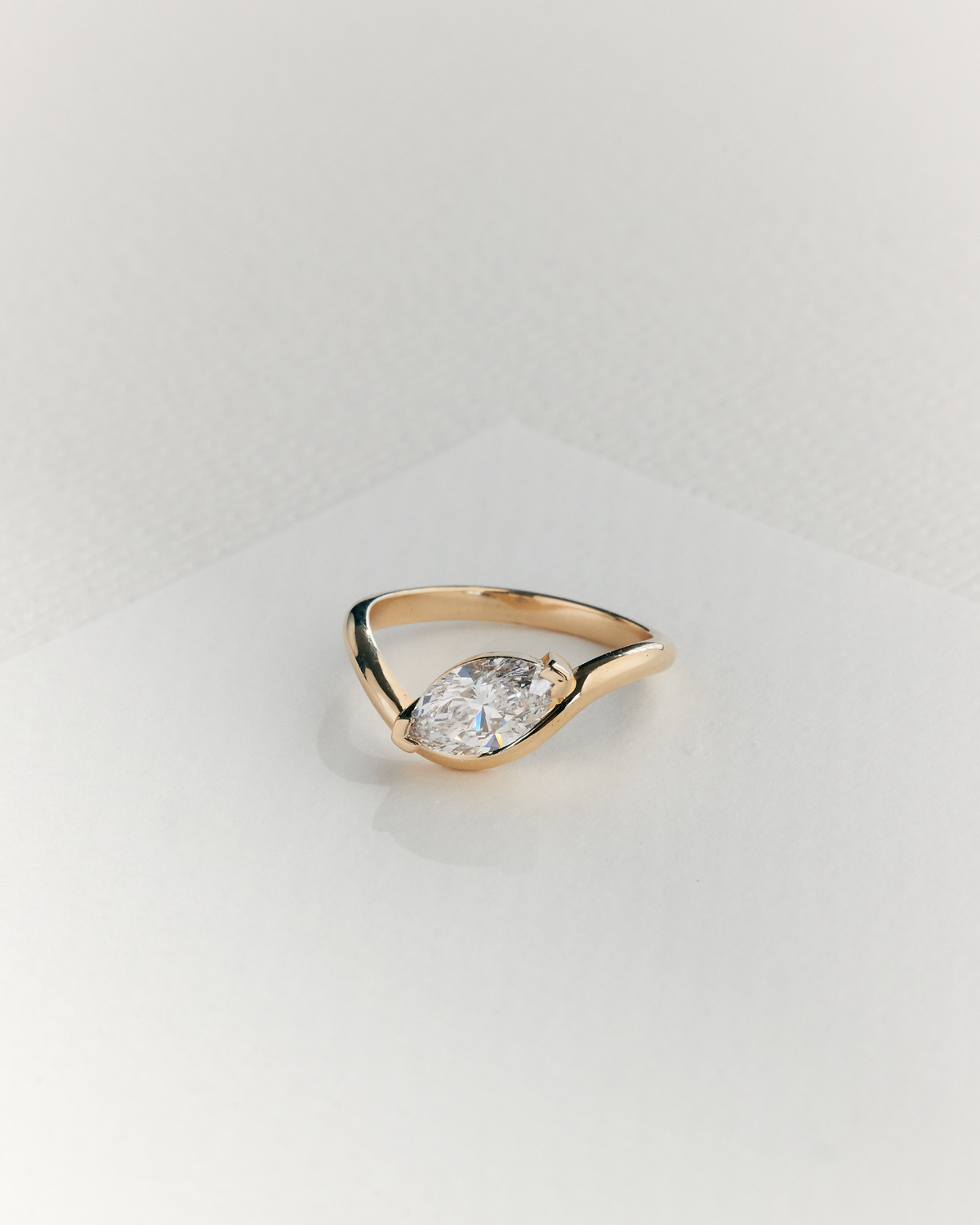 Luna Diamantring | Marquise