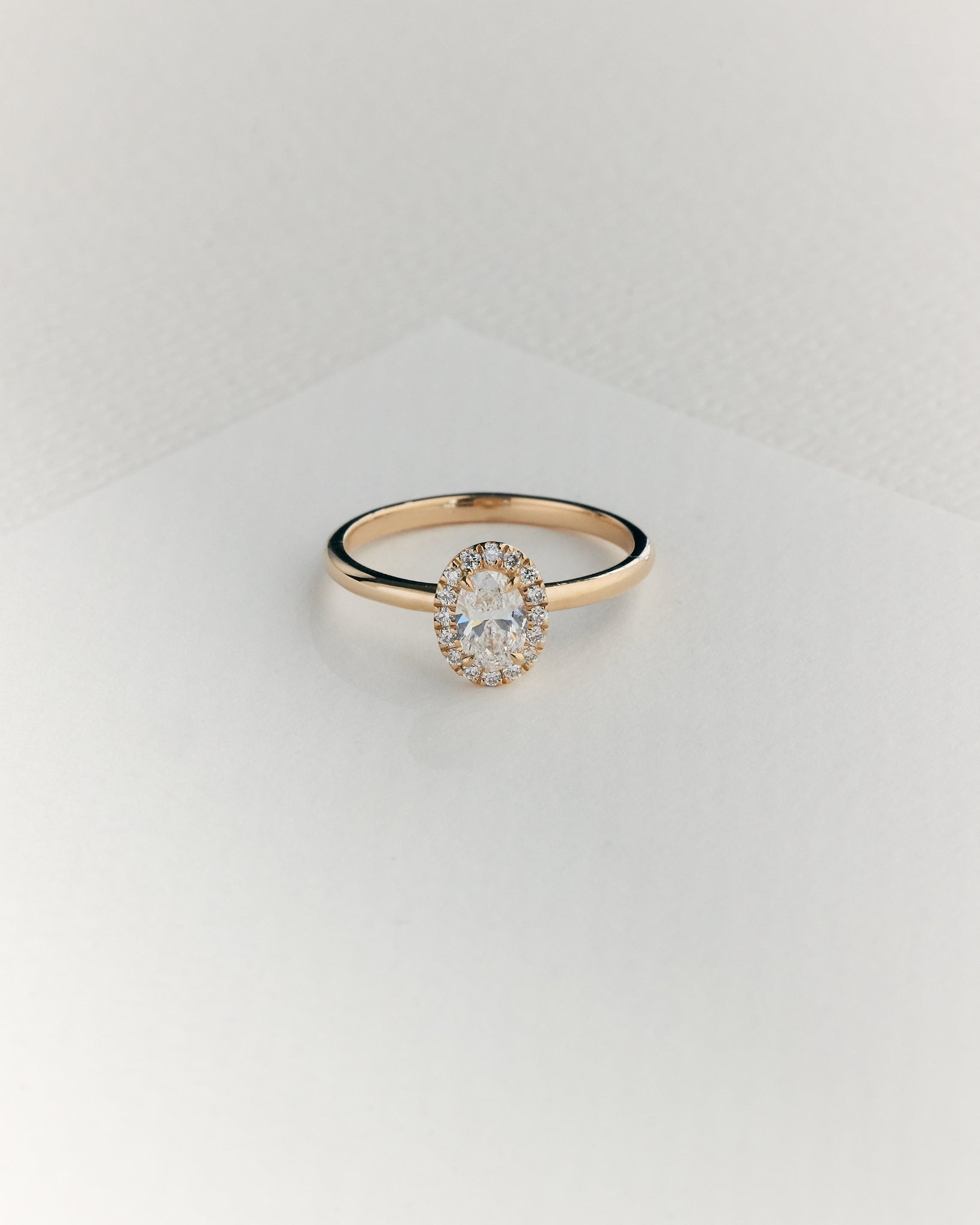 Elina Diamantring | Oval