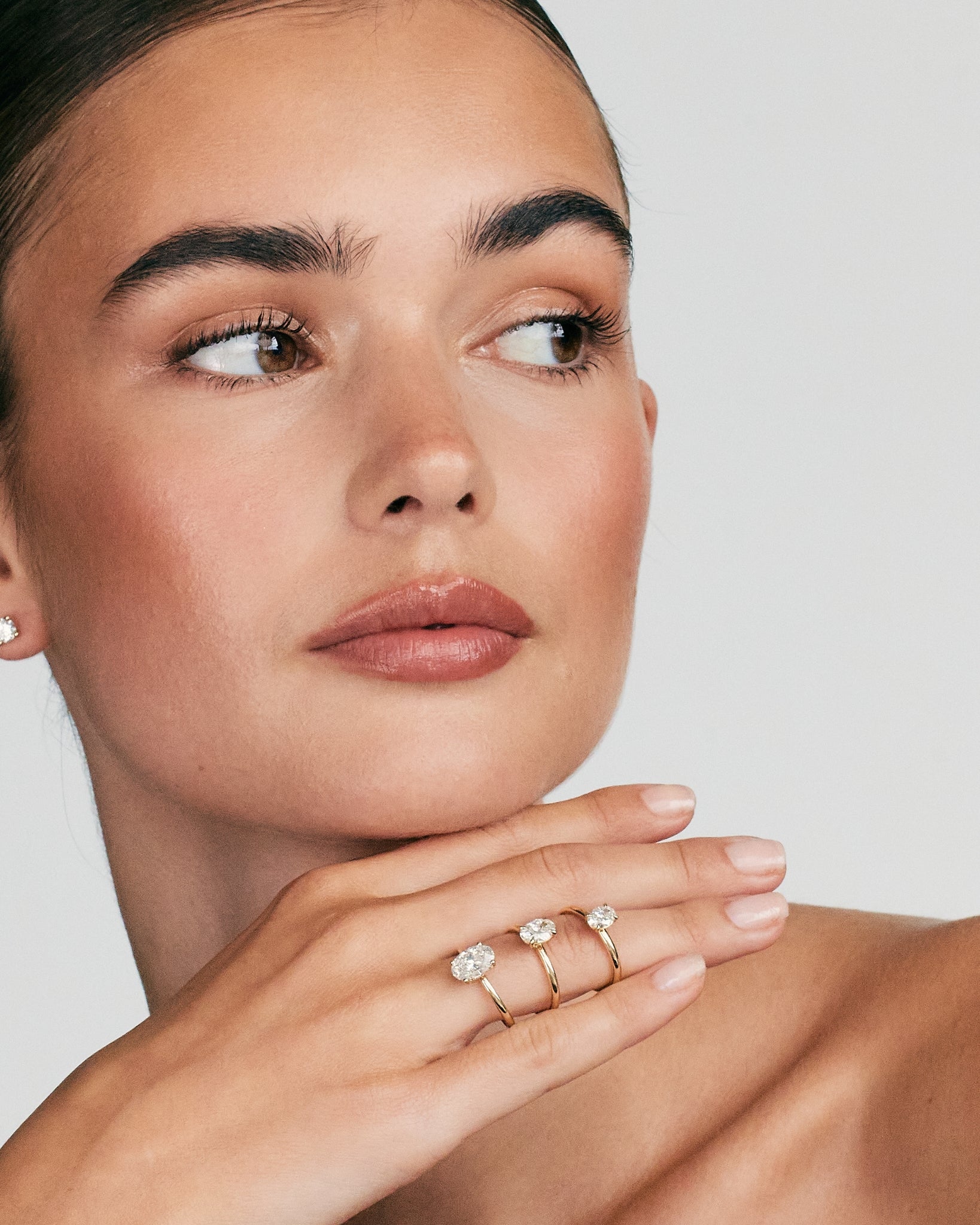 Mila Diamantring  | Oval